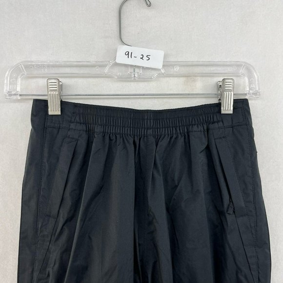 Columbia Rain Pants child’s  Sz M Black Omni Tech Waterproof Breathable Nylon - Picture 13 of 13